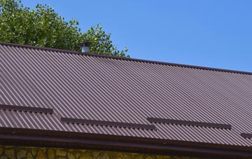 typical Llanafan Fawr corrugated roof uses
