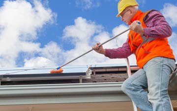 Llanafan Fawr soft wash roof cleaning